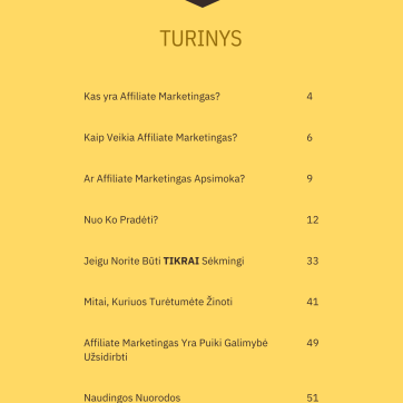affiliate marketingas knyga
